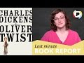 Comedian Jo Firestone presents OLIVER TWIST | Last Minute Book Report Video