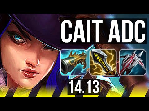CAITLYN & Lux vs KLED & Maokai (ADC) | 8/2/14, 500+ games | BR Master | 14.13