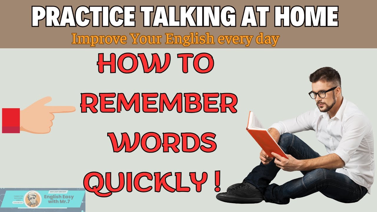 Remember Words Quickly || Improve Your English || How To Learn English