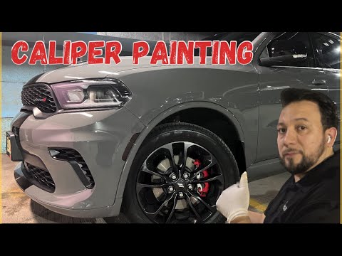 How to paint your calipers - how change your brake pads - Dodge Durango 2024 #calipers #repairjose