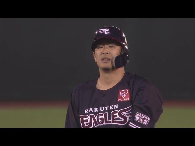 【3回裏】2試合連続打点!! イーグルス・浅村栄斗のタイムリー2ベースヒット!! 2022年4月21日 東北楽天ゴールデンイーグルス 対 北海道日本ハムファイターズ