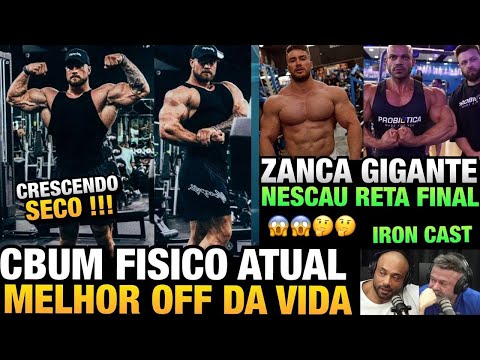 CBUM ESTÁ CRESCENDO SECO (CONDIÇÃO ATUAL) - ZANCA GIGANTE + NESCAU, BOFF E ALAN BONADIMAN