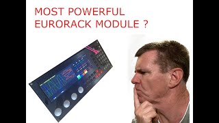 Video thumbnail for Percussa SSP - Most powerful Eurorack module? by TheTechnobear