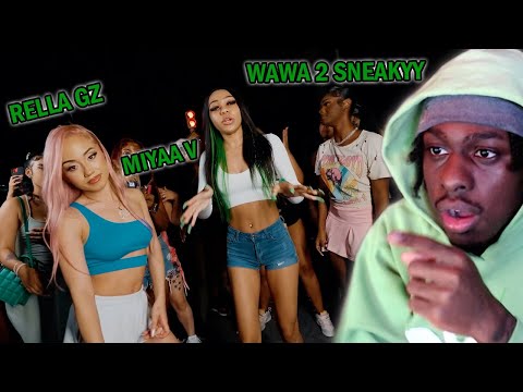 Romani Reacts to Rella Gz x Wawa 2 Sneakyy x Miyaa V - Triple Threat (Official Music Video)