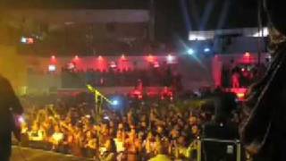 Brendan Buckley opening the Beto Cuevas set with &quot;Miedo Escenico&quot;.