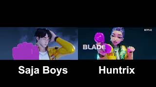 Download lagu How It’s Done Saja Boys and Huntrix Comparison mp3