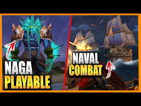NEW WoW EXPANSION?! - Playable Naga/Pirates, New Continent/Naval Combat