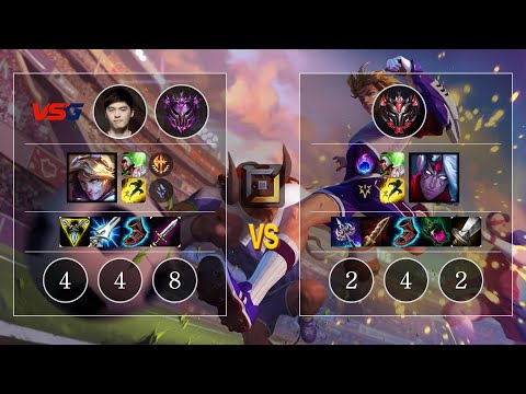 VSG Ggoong Ezreal vs Varus Bot - KR Master Patch 10.11