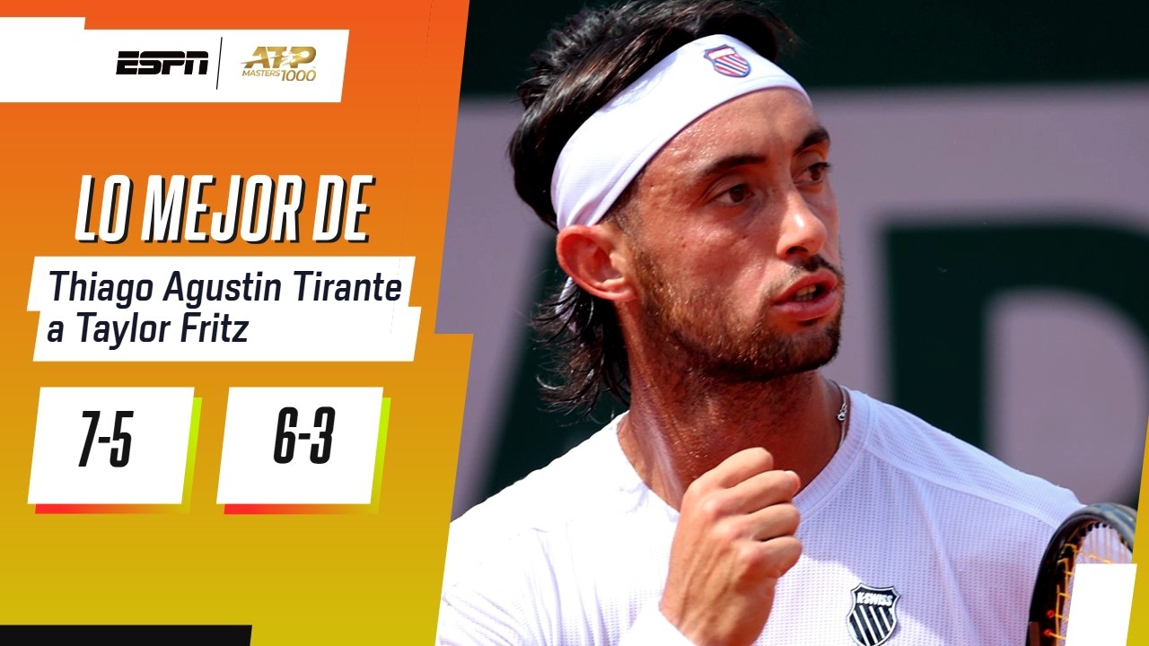 BATACAZO ENORME DE TIRANTE ANTE FRITZ PARA SEGUIR EN EL MASTERS 1000 DE MONTREAL | RESUMEN
