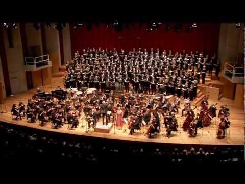 Carmina Burana Carl Orff Volledige uitvoering in De Singel in Antwerpen 2011