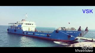 preview picture of video 'Saturday vlog || at #Sir Bani yas Island# FERRY||'