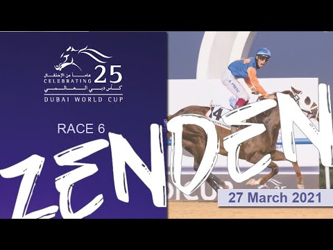 Zenden wins I Dubai World Cup I Race 6 I Dubai Golden Shaheen