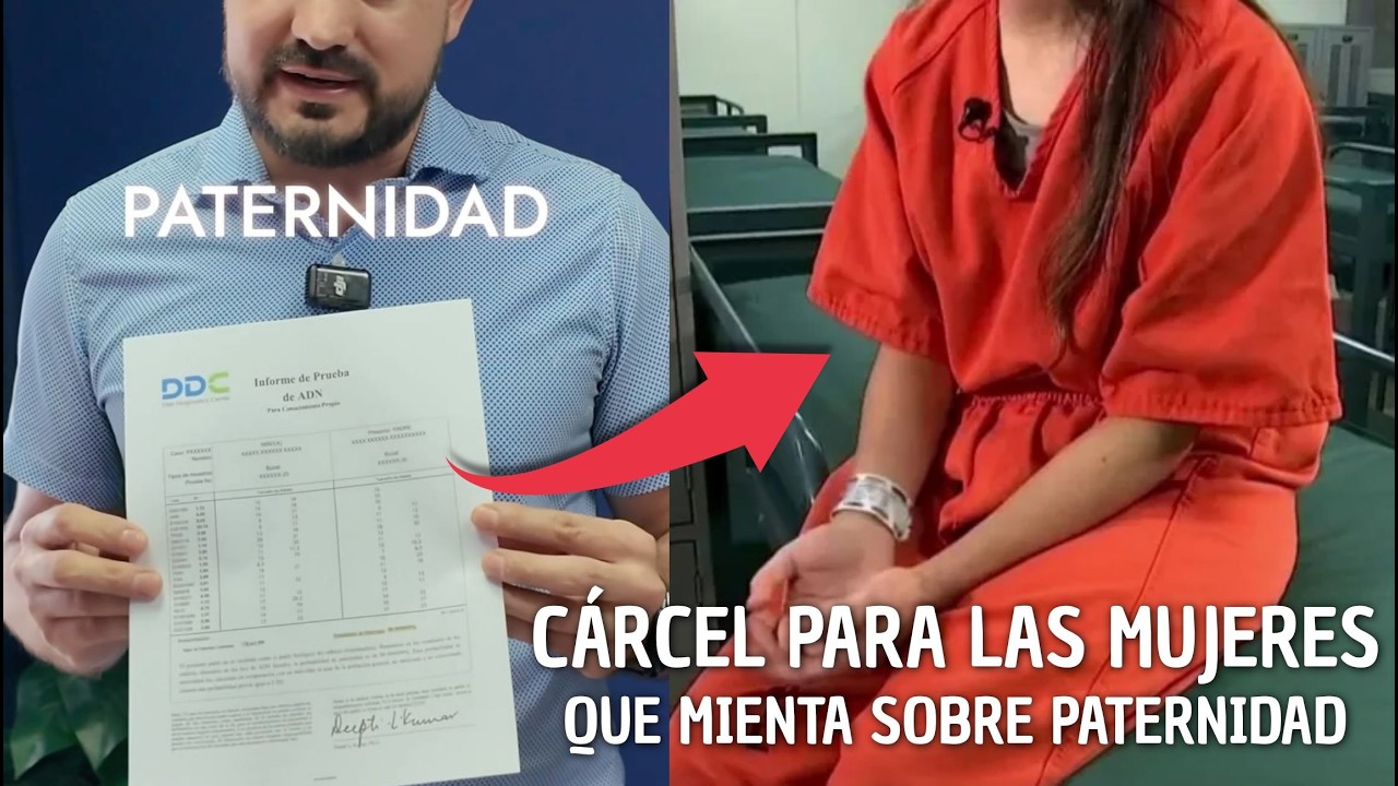 PAREN TODO así van a CASTIGAR a LA MUJER que HAGA CREER a UN HOMBRE que UN HIJO ES SUYO cuando NO...
