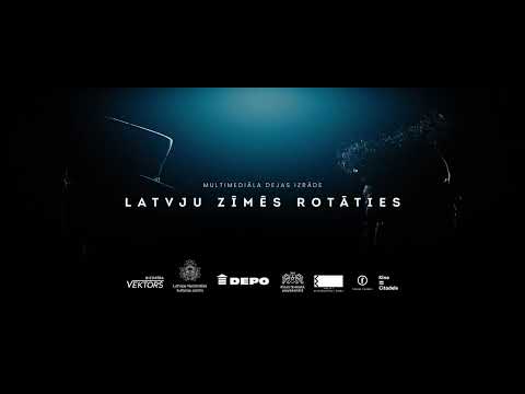 Latvju zīmēs rotāties