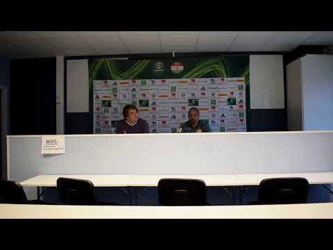 Presskonferens efter Dalkurd FF - Mjällby AIF