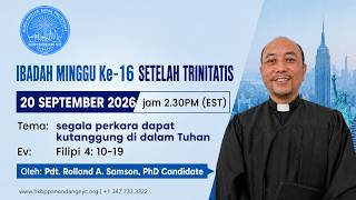 Tema: segala perkara dapat kutanggung di dalam Tuhan