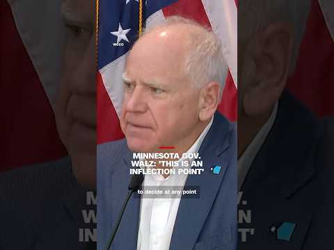 Minnesota Gov. Walz: 'This is an inflection point'