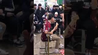 윤딴딴 - 겨울을 걷는다 guitar cover 중학교 축제