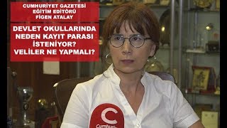 Cumhuriyet Gazetesi, paralı eğitim sorununu manşetine taşıdı.