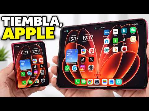 XIAOMI 18 FOLD el móvil CHINO PLEGABLE que es "MEJOR" que el iPhone DUO