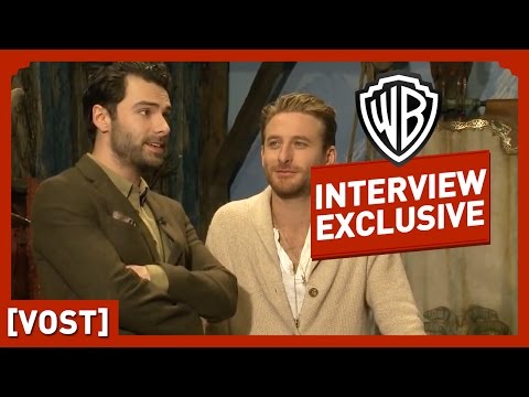 Le Hobbit - Interview Dean O&#39;Gorman et Aidan Turner (VOST) - Peter Jackson