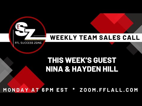 Nina & Hayden Hill - Monday Success Zone Meeting
