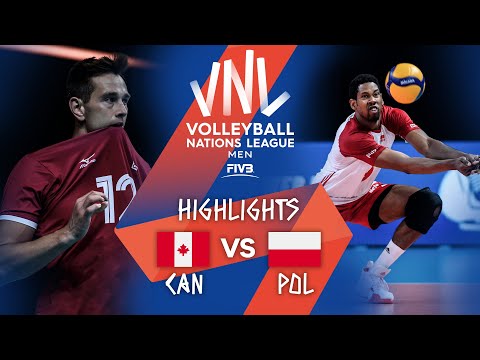 CAN vs. POL - Highlights Week 4 | Men's VNL 2021