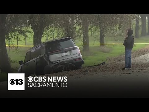 Former deputy suspected of fatally stabbing son in Elk Grove shot by police along Highway 5