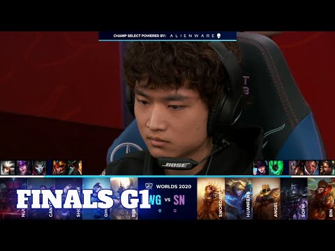 DWG vs SN - Game 1 | Grand Finals S10 LoL Worlds 2020 PlayOffs | DAMWON Gaming vs Suning G1 full