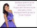 Amel Bent - Sans toi paroles HD 