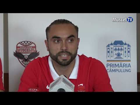 Jurnal MUSCEL TV 08.09.2022 SPORT - Fotbal - Conferință de presă Muscelul Câmpulung
