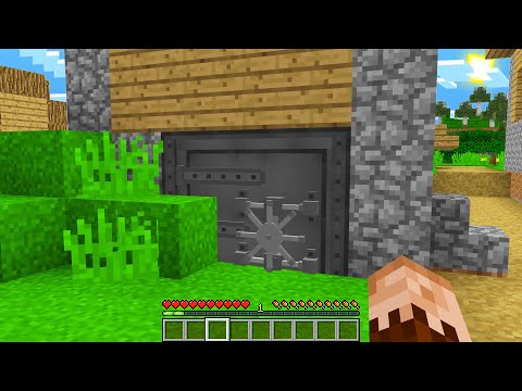 1000$ GİZLİ BANKA KAPI - Minecraft