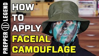 How to Apply Facial Camouflage