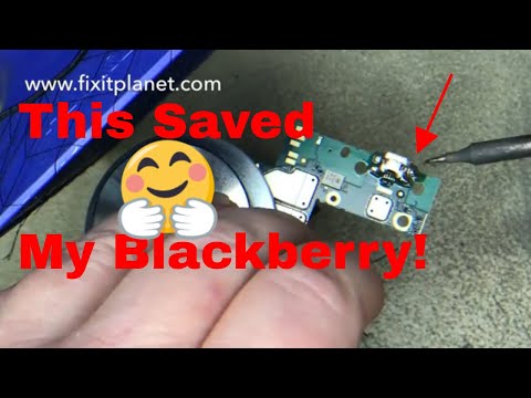 Blackberry Priv Charge Port Repair From Start To Finish.