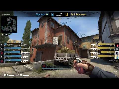 CSGO POV Dignitas.f0rest vs. EG on inferno - 19 kills