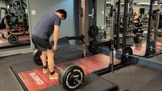 【筋トレ】ナローデッドリフト175kg【趣味】/ Tom (51 y/o) Deadlift / Kreuzheben / soulevé de terre 175kg Hook Grip