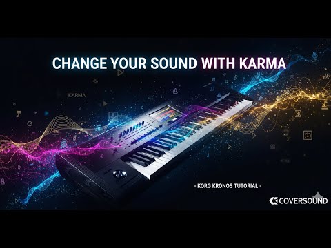 Change your sound with karma on Korg Kronos 3   4K