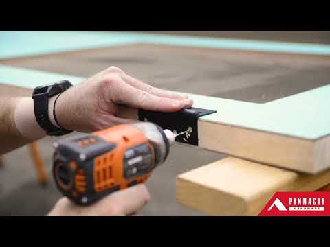 How to install a hinge on a new door