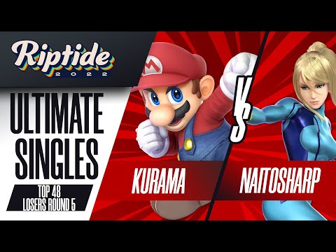 Kurama vs naitosharp - Ultimate Singles Top 48: Losers Round 5 - Riptide 2022 | Mario vs ZSS