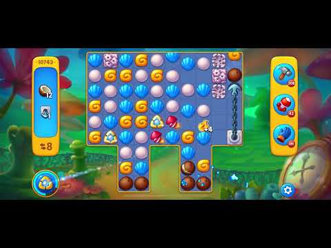 Fishdom level 10743 no boosters フィッシュダム ノーマル