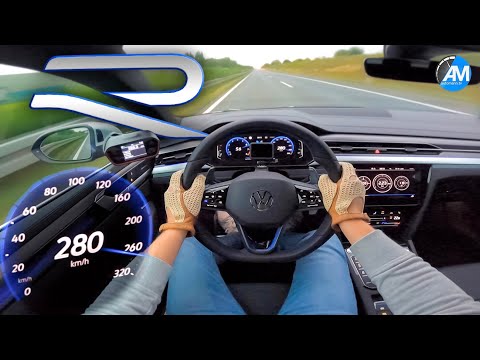 Arteon R Shooting Brake (320hp) | 0-280 km/h acceleration🏁 | by Automann in 4K