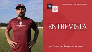 ENTREVISTA | Pré-jogo: Cianorte x JEC | Entrevista com Serginho Braga