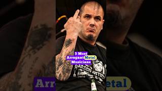 Top 5 Most Arrogant Metal Musicians of All Time #metalband #musichistory #musician