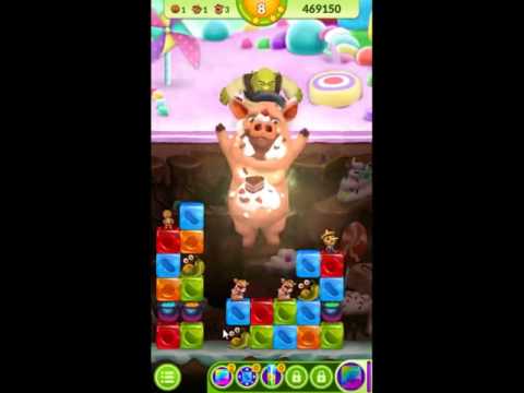 Shrek Sugar Fever Level 54 - NO BOOSTERS 👹🐴🐷 | SKILLGAMING ✔️