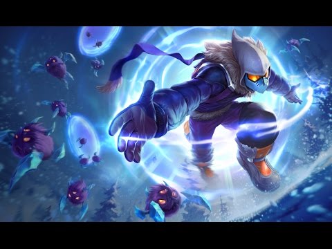 Snow Day Malzahar Skin Spotlight Gameplay - League of Legends