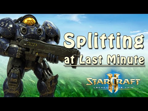 Splitting Your Army at the Last Minute - SC2 Quick Tips