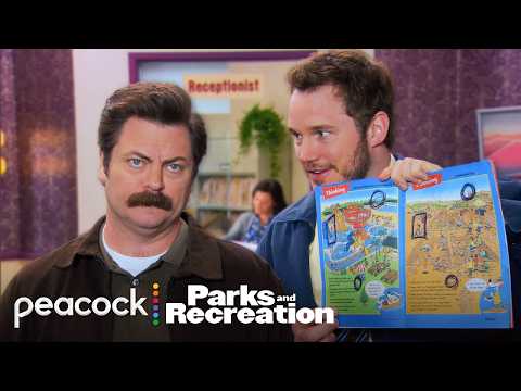 Ron being like Andy's Uncle/Lacrosse coach for 20 minutes straight