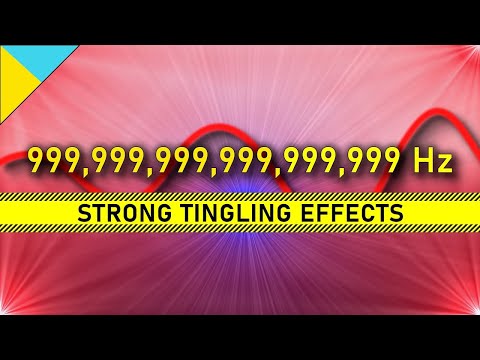 VIBRATING Pineal Gland Effects at 5 Mins (999.9 Quadrillion Hz*) • ASMR Tingles VERY Likely To Occur