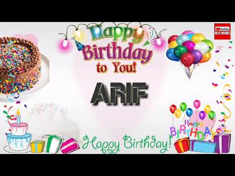 Happy Birthday Arif _||_Best_Wishes_||