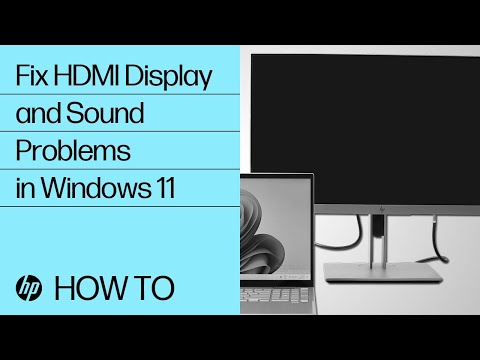 How to fix your HDMI display and sound problems in Windows 11